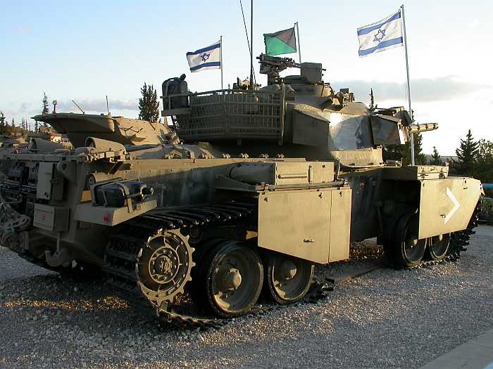 Israel sights - Laturn - Yad La Shiryon - tank museum.