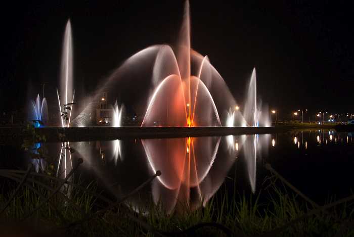 Kosher vacation in Batumi - dancing fountains.