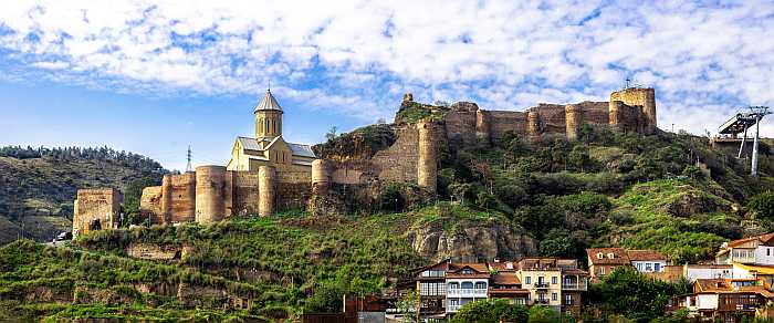 Kosher vacation in Tbilisi, Georgia - Narikala Fortress.