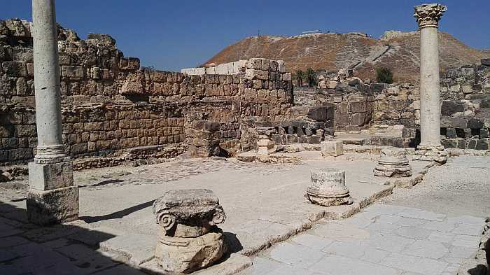 Beit She'an National Park in Northern Israel.