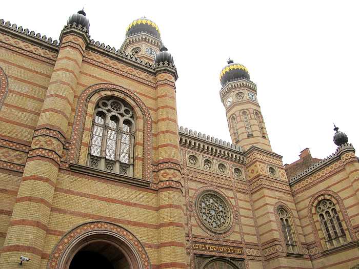 Dohany Street synagogue in Budapest.