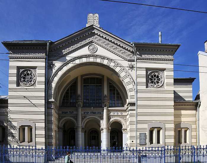 Jewish heritage at UNESCO world sights - Vilnius in Lithuania.